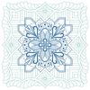 Trapunto Lucy Boston Crosses Quilt 11(Lg)