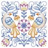 Folk Art Quilt 5(Sm)