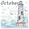 Months of the Year Lighthouses 10(Lg)
