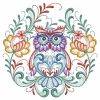 Rosemaling Owl 3 05(Lg)