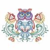 Rosemaling Owl 3 10(Lg)