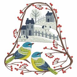 Winter For The Birds 3 01(Lg) machine embroidery designs