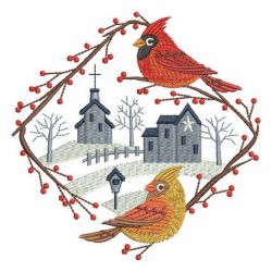 Winter For The Birds 3 04(Sm) machine embroidery designs
