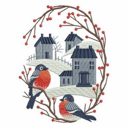 Winter For The Birds 3 10(Lg) machine embroidery designs