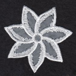 3D Organza Flower 4 09