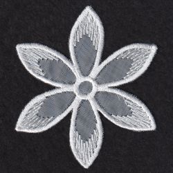 3D Organza Flower 4 11 machine embroidery designs