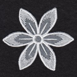 3D Organza Flower 4 12 machine embroidery designs