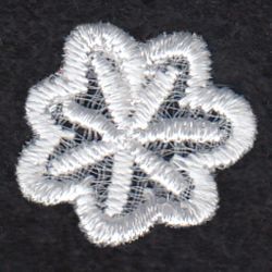 3D Organza Flower 4 15 machine embroidery designs