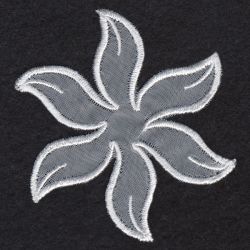 3D Organza Flower 4 16 machine embroidery designs