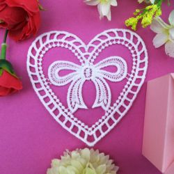 FSL White Hearts 4 03 machine embroidery designs