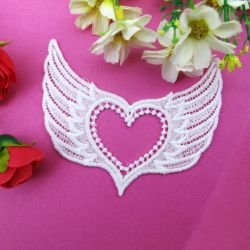 FSL White Hearts 4 09 machine embroidery designs