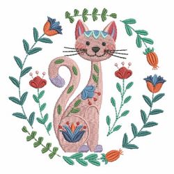 Folk Art Cats 06