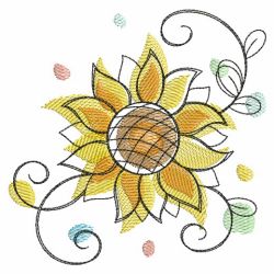 Doodle Flowers 3 04(Md) machine embroidery designs