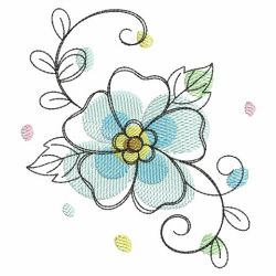 Doodle Flowers 3 09(Lg)