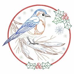 Vintage Winter Birds 05(Md)