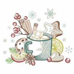 Christmas In The Kitchen 2 10(Lg) machine embroidery designs