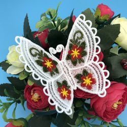 FSL Spring Butterfly machine embroidery designs