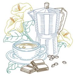 Vintage Coffee Break 06(Md) machine embroidery designs