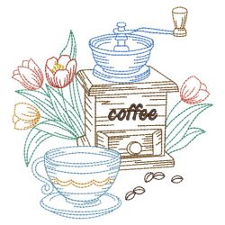 Vintage Coffee Break 10(Lg) machine embroidery designs