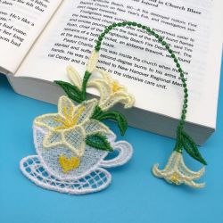 FSL Floral Bookmarks 3 02 machine embroidery designs