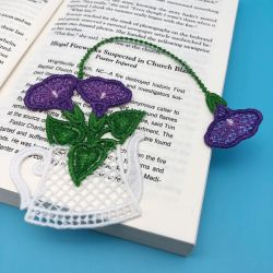 FSL Floral Bookmarks 3 04 machine embroidery designs