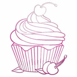 Vintage Cupcakes(Md) machine embroidery designs