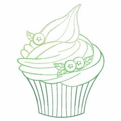 Vintage Cupcakes 05(Sm) machine embroidery designs