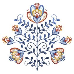 Polish Folk Flowers 03(Md) machine embroidery designs