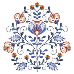 Polish Folk Flowers 05(Lg)