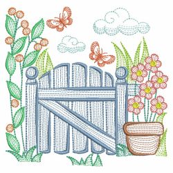 Welcome To My Garden 2 06(Lg) machine embroidery designs