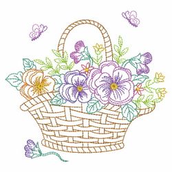Vintage Floral Baskets 3 04(Sm)