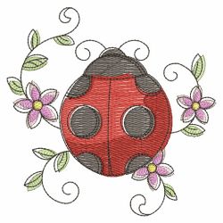 Spring Bugs 03(Md) machine embroidery designs