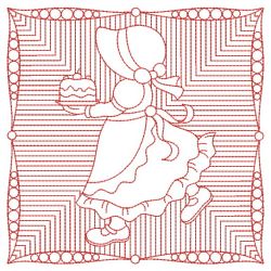 Trapunto Sunbonnet Sue 2 01(Sm) machine embroidery designs