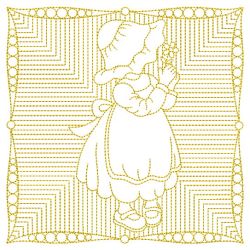 Trapunto Sunbonnet Sue 2 02(Lg) machine embroidery designs