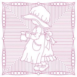 Trapunto Sunbonnet Sue 2 03(Md) machine embroidery designs