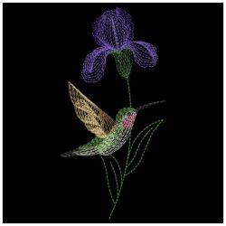 Springtime Hummingbirds 04(Sm) machine embroidery designs