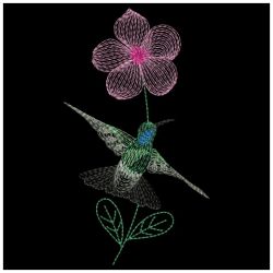 Springtime Hummingbirds 10(Lg) machine embroidery designs