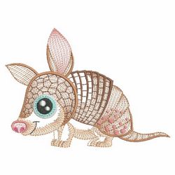 Rippled Baby Animals 5(Md) machine embroidery designs