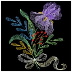 Blooming Garden 4 04(Lg) machine embroidery designs