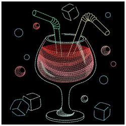 Vintage Cocktails 06(Sm) machine embroidery designs