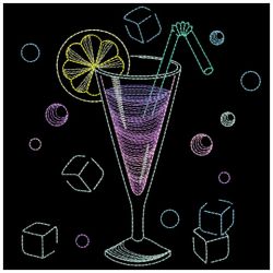 Vintage Cocktails 09(Lg) machine embroidery designs