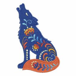 Folk Art Animals 2 machine embroidery designs