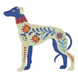 Folk Art Animals 2 06 machine embroidery designs