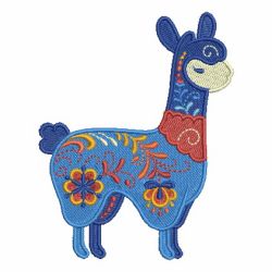 Folk Art Animals 2 12 machine embroidery designs
