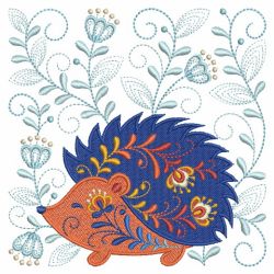 Folk Art Quilt 4 08(Md) machine embroidery designs