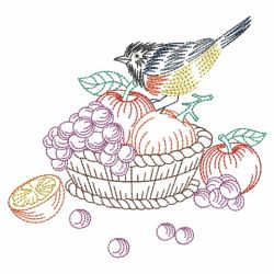 Vintage Fruit Baskets 2 09(Sm) machine embroidery designs