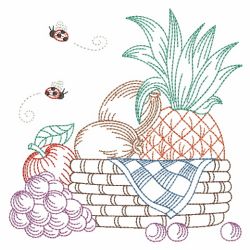 Vintage Fruit Baskets 2 10(Sm) machine embroidery designs