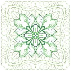 Trapunto Lucy Boston Crosses Quilt 03(Lg)