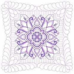 Trapunto Lucy Boston Crosses Quilt 04(Lg)