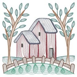 Country Farmhouse 08(Lg) machine embroidery designs